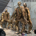 Load image into Gallery viewer, MCSDINO Creature Suits Giant Copper Man Rod Puppet-MCSTC002

