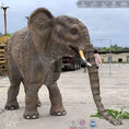 Load image into Gallery viewer, Halloween Costume Elderly Brown Elephant Costume
