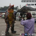 Load image into Gallery viewer, MCSDINO Creature Suits Halloween Party Rentals Dilophosaurus Costume-DCDL802
