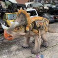 Bild in Galerie-Betrachter laden, MCSDINO Creature Suits Juvenile Triceratops Costume Dinosaur Theater Show-DCTR206
