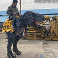 Charger l'image dans la visionneuse de la galerie, MCSDINO Creature Suits Lifelike Dinosaur Rider Costume T-Rex hunter
