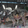 Cargar la imagen en la vista de la galería, MCSDINO Creature Suits Lifelike Triceratops Costume For Show Events-DCTR200
