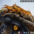 Load image into Gallery viewer, MCSDINO Creature Suits Original Design Raptor Costume Mohawk Hairstyle-DCRP708
