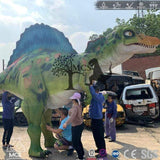 MCSDINO Creature Suits Provide Customized Services. Made to order 4-5 weeks production Giant Walking Dinosaur 8m Spinosaurus Costume-DCSP902