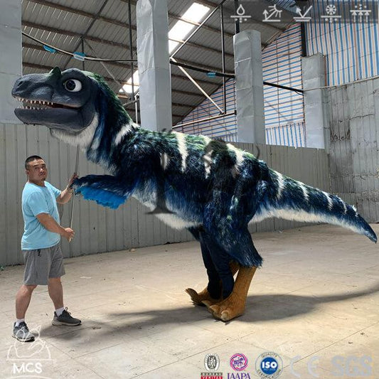 MCSDINO Creature Suits Provide Customized Services. Made to order 4-5 weeks production Walking Yutyrannus Costume-DCYU100
