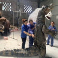 Bild in Galerie-Betrachter laden, MCSDINO Creature Suits Realistic Crocodile Costume for TV Reality Show-DCCC001

