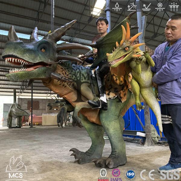 Realistic Dragon Rider Costume Halloween-DCDR010