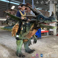 Cargar la imagen en la vista de la galería, MCSDINO Creature Suits Realistic Dragon Rider Costume Halloween-DCDR010
