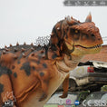 Cargar la imagen en la vista de la galería, MCSDINO Creature Suits Realistic Hidden Legs Carnotaurus Costume For Circus Tour-DCCA100
