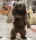 Load image into Gallery viewer, MCSDINO Creature Suits Realistic Kung Fu Sloth Fursuit-DCSL001
