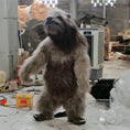 Load image into Gallery viewer, MCSDINO Creature Suits Realistic Kung Fu Sloth Fursuit-DCSL001
