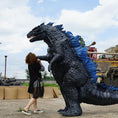 Charger l'image dans la visionneuse de la galerie, MCSDINO Creature Suits Realistic Nuclear Pulse Godzilla Costume Kaiju Suit-DCGZ001
