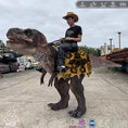 Cargar la imagen en la vista de la galería, MCSDINO Creature Suits Ride On Juvenile Tyrannosaurus 20inches Stilts Costume-DCTR643
