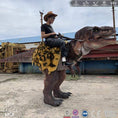 Charger l'image dans la visionneuse de la galerie, MCSDINO Creature Suits Ride On Juvenile Tyrannosaurus 20inches Stilts Costume-DCTR643
