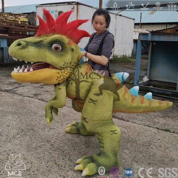 MCSDINO Creature Suits Ride-on T-Rex Dinosaur Rider Costume-DCTR647