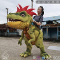 Cargar la imagen en la vista de la galería, MCSDINO Creature Suits Ride-on T-Rex Dinosaur Rider Costume-DCTR647
