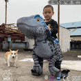 Load image into Gallery viewer, MCSDINO Creature Suits Riding A Raptor Kids Dinosaur Costume-DCRP724
