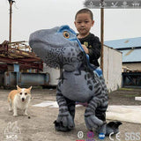 MCSDINO Creature Suits Riding A Raptor Kids Dinosaur Costume-DCRP724