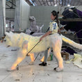 Cargar la imagen en la vista de la galería, MCSDINO Creature Suits Snow Leopard Costume LED Animal Suit-MCSTC005
