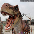 Carica l'immagine nel visualizzatore della galleria, MCSDINO Creature Suits T-Rex Costume Tiger striped Dinosaur Suit-DCTR602
