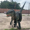Load image into Gallery viewer, MCSDINO Creature Suits Velociraptor Costume Green Raptor-DCRP703
