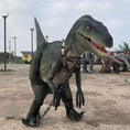 Cargar la imagen en la vista de la galería, MCSDINO Creature Suits Velociraptor Costume Green Raptor-DCRP703
