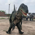 Charger l'image dans la visionneuse de la galerie, MCSDINO Creature Suits Velociraptor Costume Green Raptor-DCRP703

