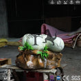 Carica l'immagine nel visualizzatore della galleria, MCSDINO Egg and Puppet Animatronic Dinosaur Nest Jurassic World party-BB064

