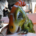Load image into Gallery viewer, MCSDINO Egg and Puppet Baby Parasaurolophus Dinosaur Arm Puppet-BB025
