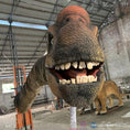 Load image into Gallery viewer, MCSDINO Egg and Puppet Brachiosaurus Head Prop Dinosaur Wall Decor-BB054
