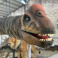 Cargar la imagen en la vista de la galería, MCSDINO Egg and Puppet Brachiosaurus Head Prop Dinosaur Wall Decor-BB054
