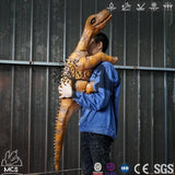 MCSDINO Egg and Puppet Diplodocus Hand Puppet Dinosaur Puppet Theatres-BB024