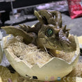 Cargar la imagen en la vista de la galería, MCSDINO Egg and Puppet Dragon Egg Animatronic Hatching Green Baby Dragon-BB047
