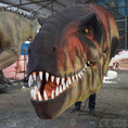 Cargar la imagen en la vista de la galería, MCSDINO Egg and Puppet Life size Tyrannosaurus Rex Head Puppet-BB065
