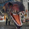 Load image into Gallery viewer, MCSDINO Egg and Puppet Life size Tyrannosaurus Rex Head Puppet-BB065
