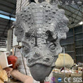 Load image into Gallery viewer, MCSDINO Egg and Puppet Lifesize Pink Baby Triceratops Hand Puppet-BB057
