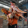 Bild in Galerie-Betrachter laden, MCSDINO Egg and Puppet Realistic Pterosaur Hand Puppet For Festival Events-BB015
