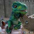 Carica l'immagine nel visualizzatore della galleria, MCSDINO Egg and Puppet Realistic Raptor Hand Puppet For Sale-BB031
