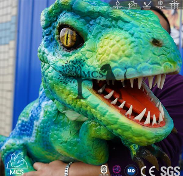 Most Realistic Raptor Puppet Realistic Raptor Hand Puppet For Sale-BB031