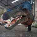 Load image into Gallery viewer, MCSDINO Egg and Puppet Spinosaurus Head Puppet-BB066
