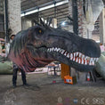 Load image into Gallery viewer, MCSDINO Egg and Puppet Spinosaurus Head Puppet-BB066
