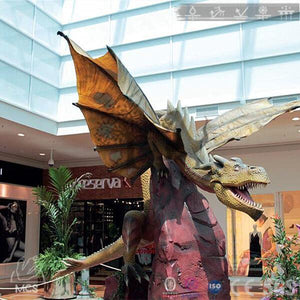 MCSDINO Fantasy And Mystery Animatronic Giant Fire Dragon ( Chimera)-DRA011
