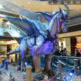 Charger l'image dans la visionneuse de la galerie, MCSDINO Fantasy And Mystery Animatronic Monster Ice Dragon Robot-DRA022
