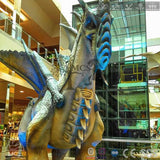 MCSDINO Fantasy And Mystery Animatronic Monster Ice Dragon Robot-DRA022