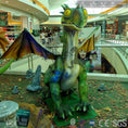 Carica l'immagine nel visualizzatore della galleria, MCSDINO Fantasy And Mystery Green Junior Dragon(Verde) Dragon Robot-DRA005
