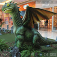 Load image into Gallery viewer, MCSDINO Fantasy And Mystery Green Junior Dragon(Verde) Dragon Robot-DRA005
