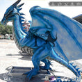 Load image into Gallery viewer, MCSDINO Fantasy And Mystery Robot Dragon Animatronic Wyvern At County Fair-DRA008
