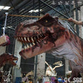 Load image into Gallery viewer, MCSDINO Other Dinosaur Series Animatronic T-Rex Bust Edge Sculpture-OTD028

