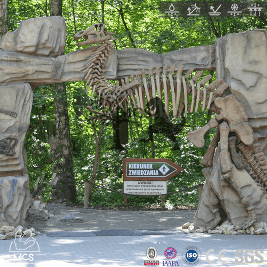 MCSDINO Other Dinosaur Series Customized Dino Park Entrance Design -OTD004