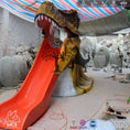 Carica l'immagine nel visualizzatore della galleria, MCSDINO Other Dinosaur Series Firberglass Dinosaur Slide For Sale-OTD007
